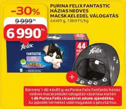 Auchan PURINA FELIX FANTASTIC HÁZIAS NEDVES MACSKAELEDEL VÁLOGATÁS ajánlat