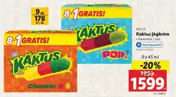 Lidl Nestle Kaktus jégkrém ajánlat