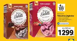 Lidl Bon Gelati Tölcséres jégkrém ajánlat