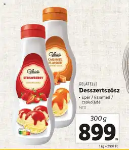 Lidl Gelatelli Desszertszósz ajánlat