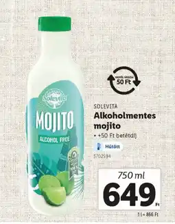 Lidl Solevita Alkoholmentes mojito ajánlat