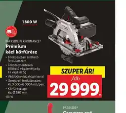 Lidl Parkside Performance Prémium kézi körfűrész ajánlat