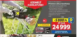 Lidl Parkside Performance Prémium akkus láncfűrész ajánlat