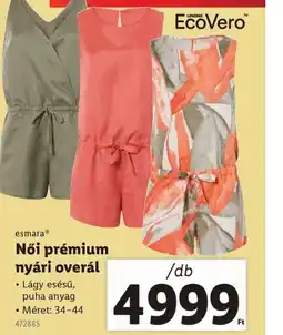 Női prémium nyári overál