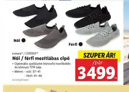 Lidl Esmera / Livergy Női / férfi mezítlábas cipő ajánlat