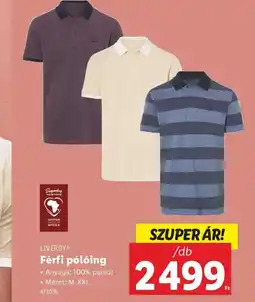 Lidl Livergy Férfi pling ajánlat