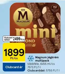 Tesco Magnum jégkrém multipack ajánlat