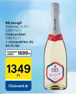 Tesco BB pezsgő ajánlat