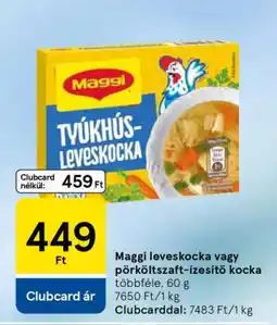 Tesco Maggi leveskocka vagy pörköltzaft-ízesítő kocka ajánlat