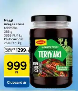 Tesco Maggi üveges szósz ajánlat