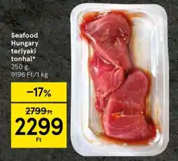 Tesco Seafood Hungary teriyaki tonhal ajánlat