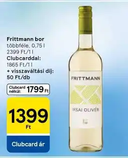 Tesco Frittmann bor ajánlat
