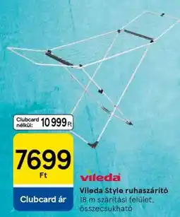 Tesco Vileda Style ruhaszárító ajánlat