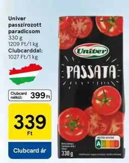 Tesco Univer passzírozott paradicsom ajánlat