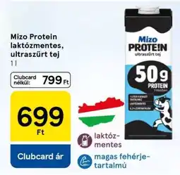 Tesco Mizo Protein laktózmentes, ultraszűrt tej ajánlat