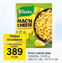 Tesco Knorr száraz alap ajánlat