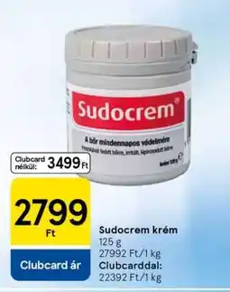 Tesco Sudocrem krém ajánlat
