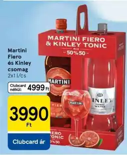 Tesco Martini Fiero és Kinley csomag ajánlat