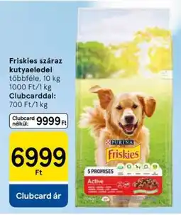 Tesco Friskies száraz kutyaeledel ajánlat