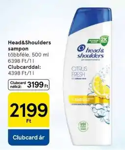 Tesco HEAD & SHOULDERS Sampon ajánlat