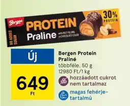Tesco Bergen Protein Praliné ajánlat