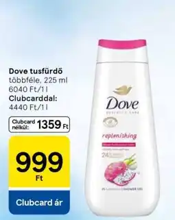 Tesco Dove tusfürdő ajánlat