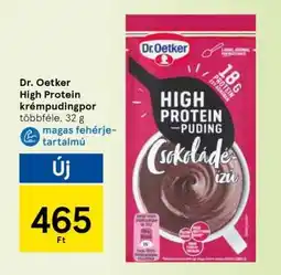 Tesco Dr. Oetker High Protein krémpudingpor ajánlat