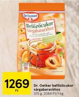Tesco Dr. Oetker befőzőcukor sárgabarackhoz ajánlat