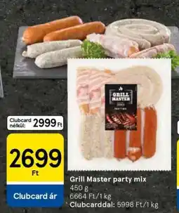 Tesco Grill Master party mix ajánlat