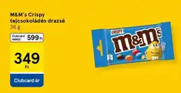 Tesco M&M's Crispy tejcsokoládés drazsé ajánlat