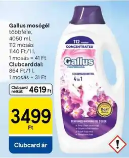 Tesco Gallus mosógél ajánlat