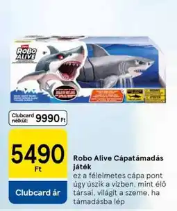 Tesco Robo Alive Cápátámadás játék ajánlat