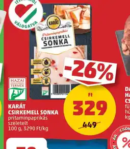 PENNY Karát Csirkemell Sonka ajánlat