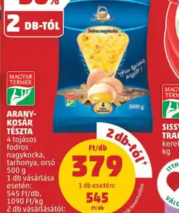 PENNY Aranykosár Tészta ajánlat
