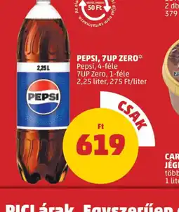 PENNY Pepsi, 7up Zero ajánlat