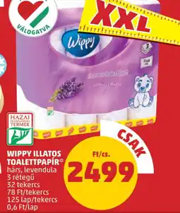 PENNY Wippy Illatos Toalettpapír ajánlat