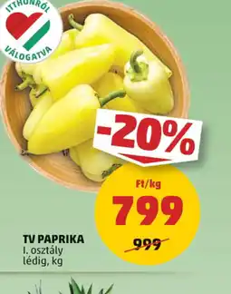 PENNY TV Paprika ajánlat