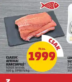 PENNY Classic Afrikai Harcsafilé ajánlat