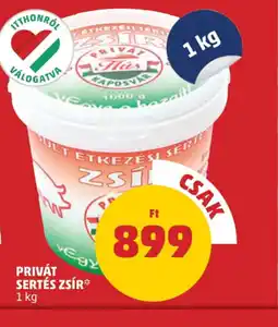 PENNY Privát Sertés Zsír ajánlat