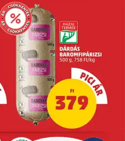 PENNY Dárdás Baromfipárizsi ajánlat