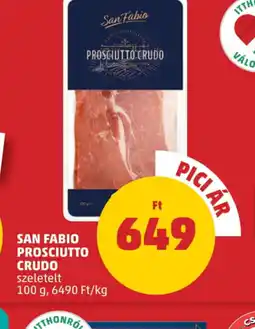 PENNY San Fabio Prosciutto Crudo ajánlat