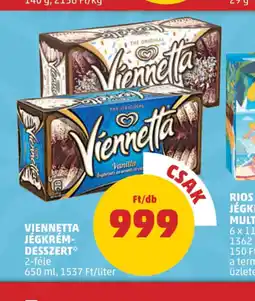 PENNY Viennetta Jégkrém-Desszert ajánlat