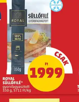 PENNY Royal Süllöfilé ajánlat