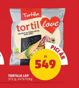 PENNY Tortilla Lap ajánlat