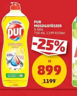 PENNY Pur Mosogatószer ajánlat