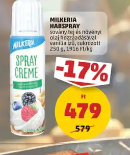PENNY Milkeria Habspray ajánlat