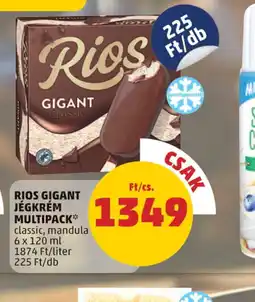 PENNY Rios Gigant Jégkrém Multipack ajánlat