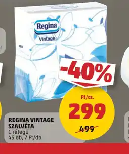 PENNY Regina Vintage Szalvéta ajánlat