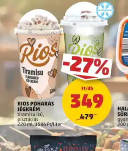 PENNY Rjos poharas jégkrém ajánlat