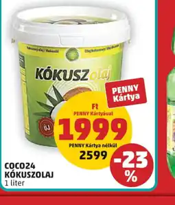 PENNY Coco24 Kókuszolaj ajánlat